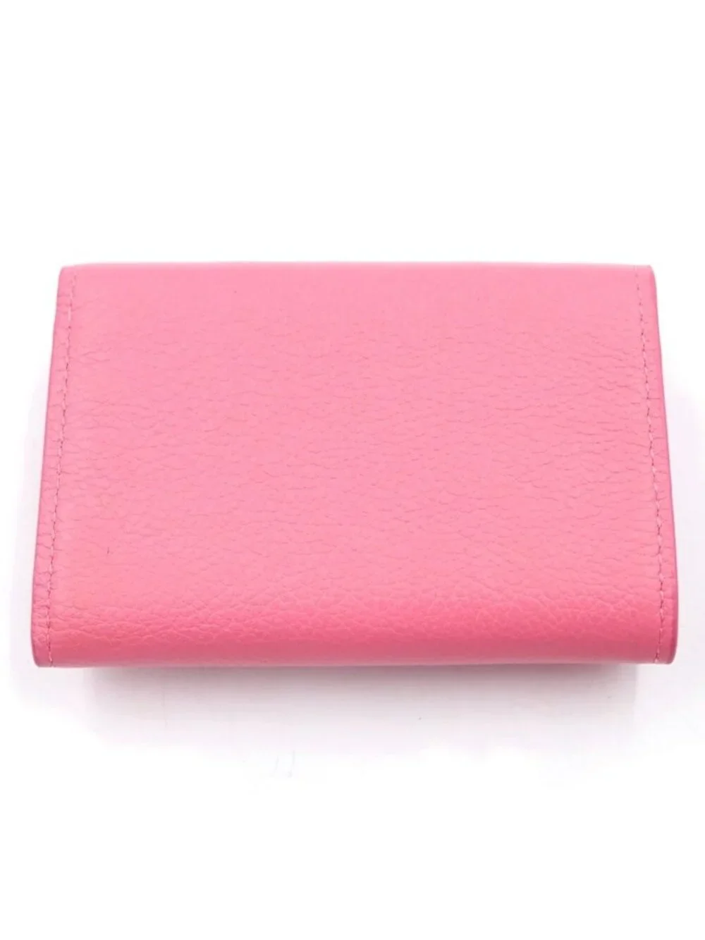 Louis Vuitton Portefeuille Lock Mini Trifold Wallet Compact Punch Pink